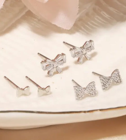 Trio of Bows Stud Pack