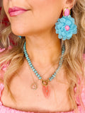 Turquoise Blossom Statements