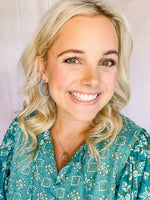 Cornflower Blue Hoops