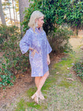 Keri Jacquard Lavender Dress