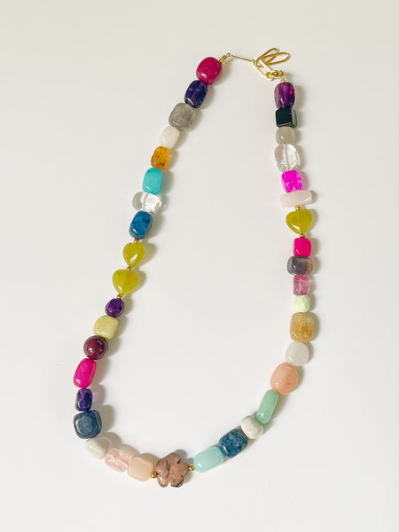 No Stone Alike Necklace