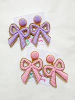 Lilly Bow Statements - Lavender or Pink