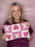 XOXO Heart Pillow