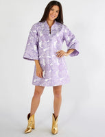 Keri Jacquard Lavender Dress