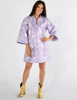 Keri Jacquard Lavender Dress