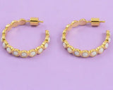 Mabel Opal Hoops