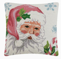 Pink Santa Pillow