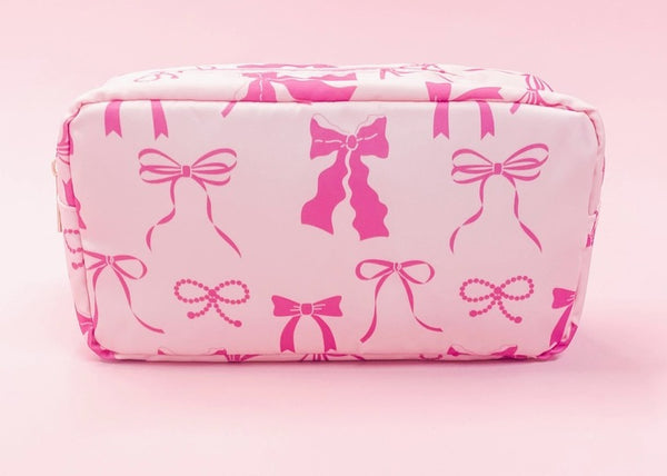 Preppy Bow Bag - PINK or BLUE