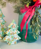 Small Mint Neutral Ceramic Shelf Tree