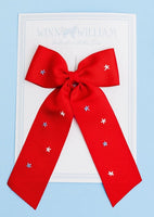 Stars All Over Red Bow