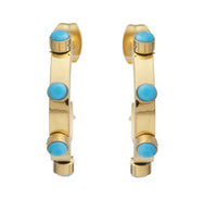 Belle Turquoise Huggies