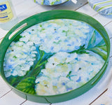 Blue Hydrangea Tray