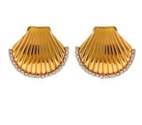 Bonnie Shell Statement Studs