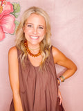 Brown Harbor Necklace