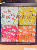 Butterfly Towel and Coaster Set