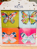 Butterfly Towel and Coaster Set