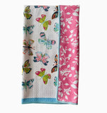Butterfly Towel and Coaster Set