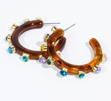 Candy Gem Hoops