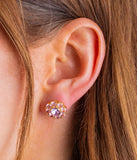 Caroline Flower Studs