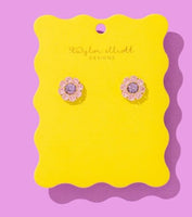 Caroline Flower Studs