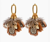 Chestnut Pheasant Feathers