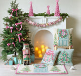 Pink Christmas Present Pillow