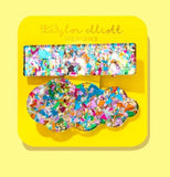 Confetti Hair Clips
