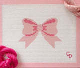 Coquette Bow Needlepoint Canvas