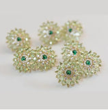 Dahlia Bloom Studs