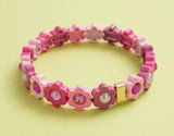 Daisy Pink Bracelet