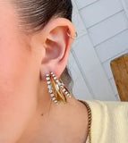 Double The Sparkle Hoops