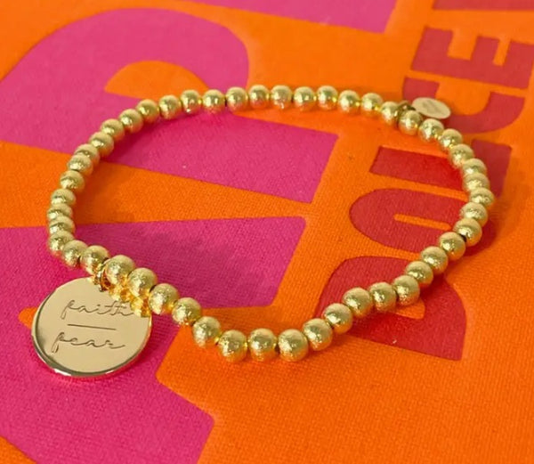 Faith Over Fear Bracelet