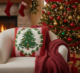 Holiday Frames Tree Pillow