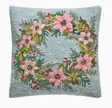 Holiday Wreath Pillow