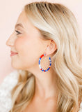 Holly Patriotic Hoops