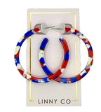 Holly Patriotic Hoops