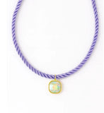 Tailyn Lavender Rope Necklace