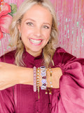 Shay Pink Trio Bracelets