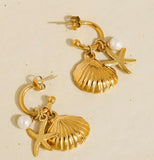 Marta Shell Hoops