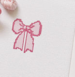 Mini Coquette Bow Needlepoint Canvas