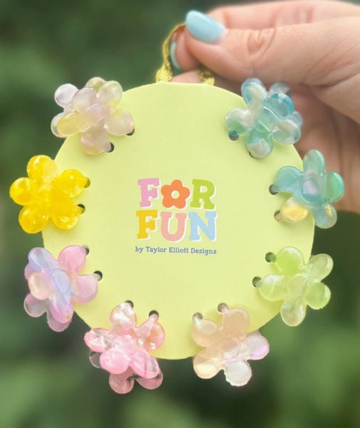 Mini Flower Clip Set