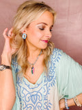 Olivia Turquoise Studs