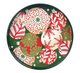 Christmas Ornaments Round Tray