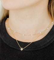 Paloma Pear Drop Necklace