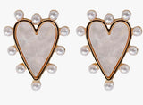 Pearl Studded Hearts