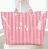 Striped Tote Beach Bags (various colors)