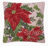 Poinsettia Pillow