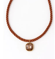 Tailyn Rust Rope Necklace