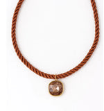 Tailyn Rust Rope Necklace