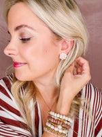Seashell Studs